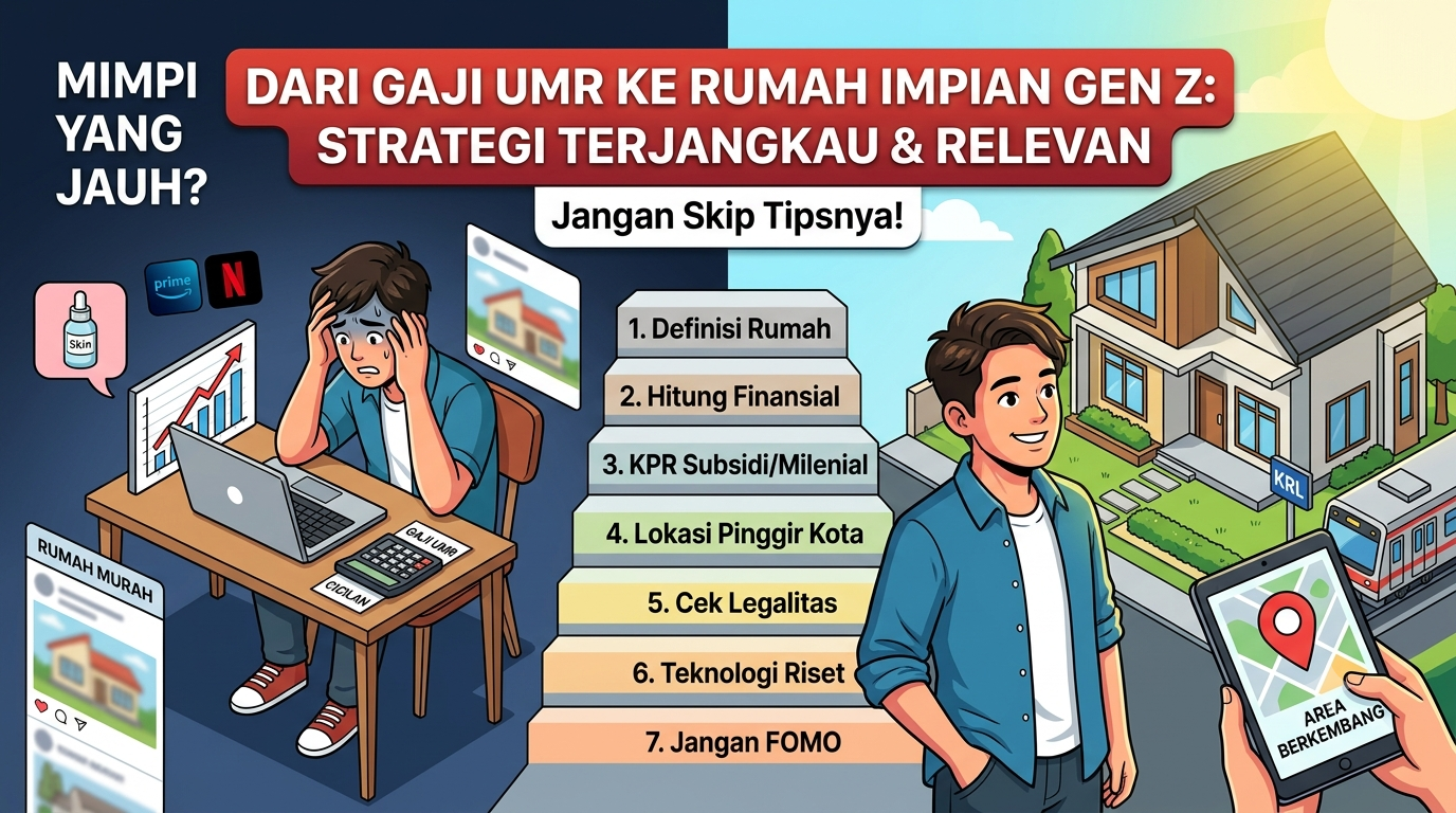 7 Tips Mencari Rumah Impian ala Gen Z: Panduan Anti Ribet buat Kamu yang Baru Mulai Cari Properti