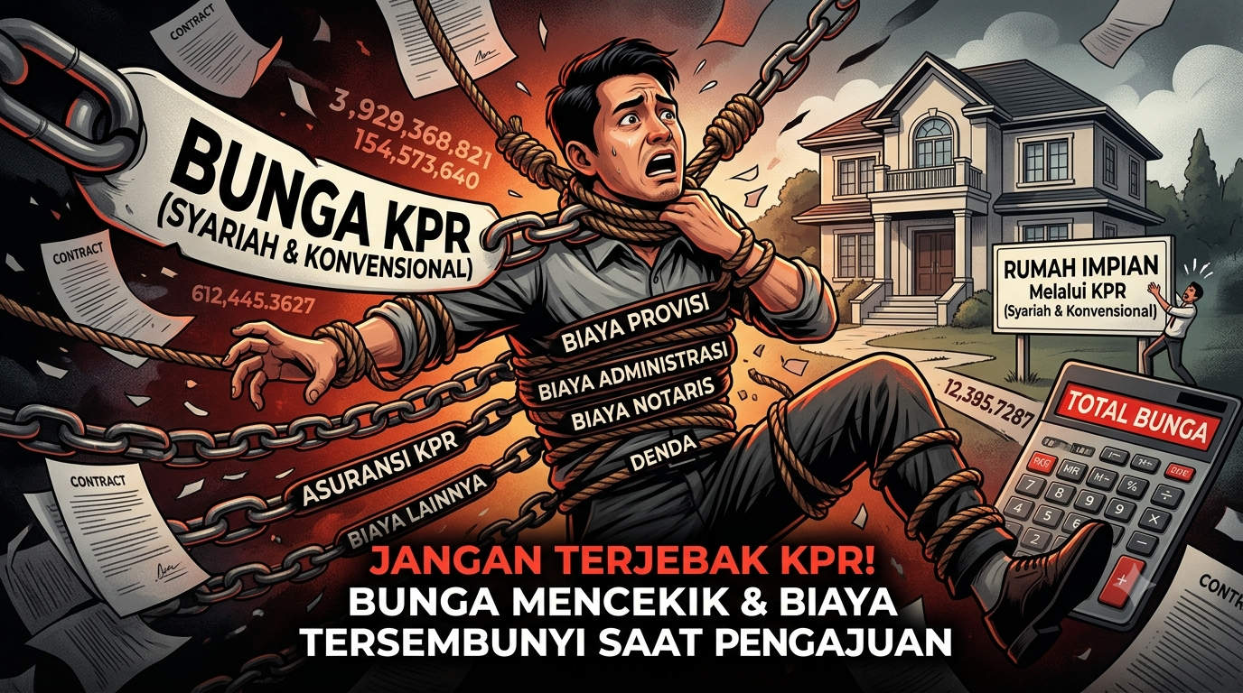 Awas! Bongkar Jebakan Bunga KPR Syariah & Konvensional